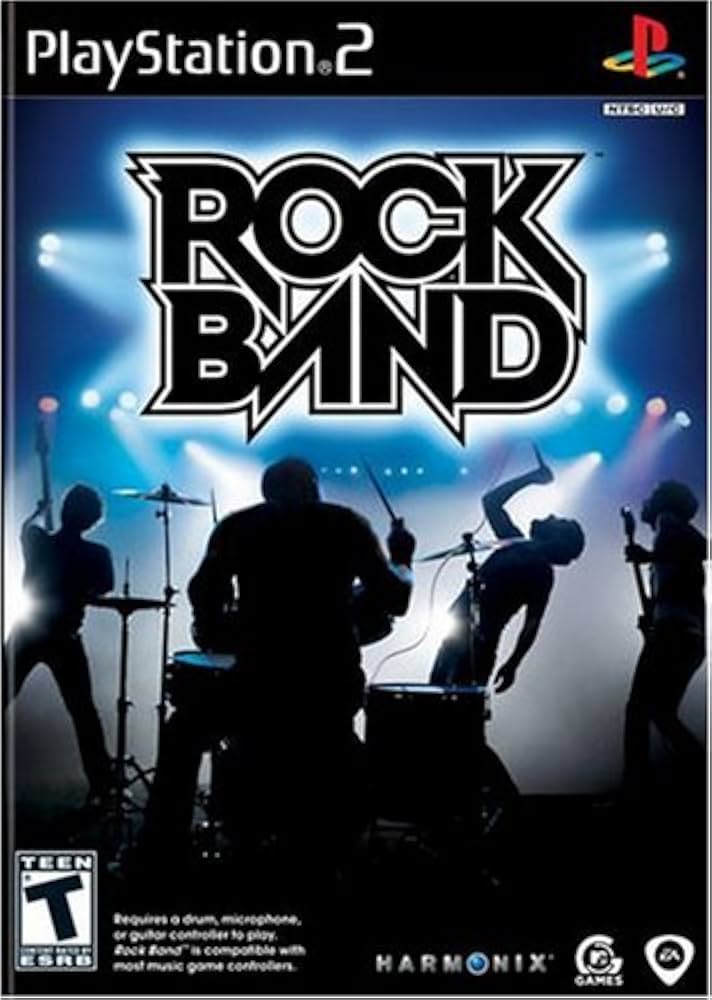 Rock Band (Sony PlayStation 2, 2007) Ps2 Ps 2 Play 2 Juego Fast Ship