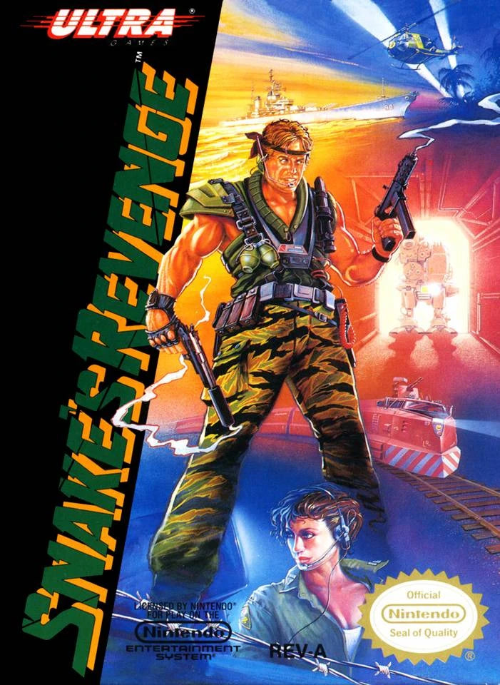 Snake's Revenge - NES LOOSE CART