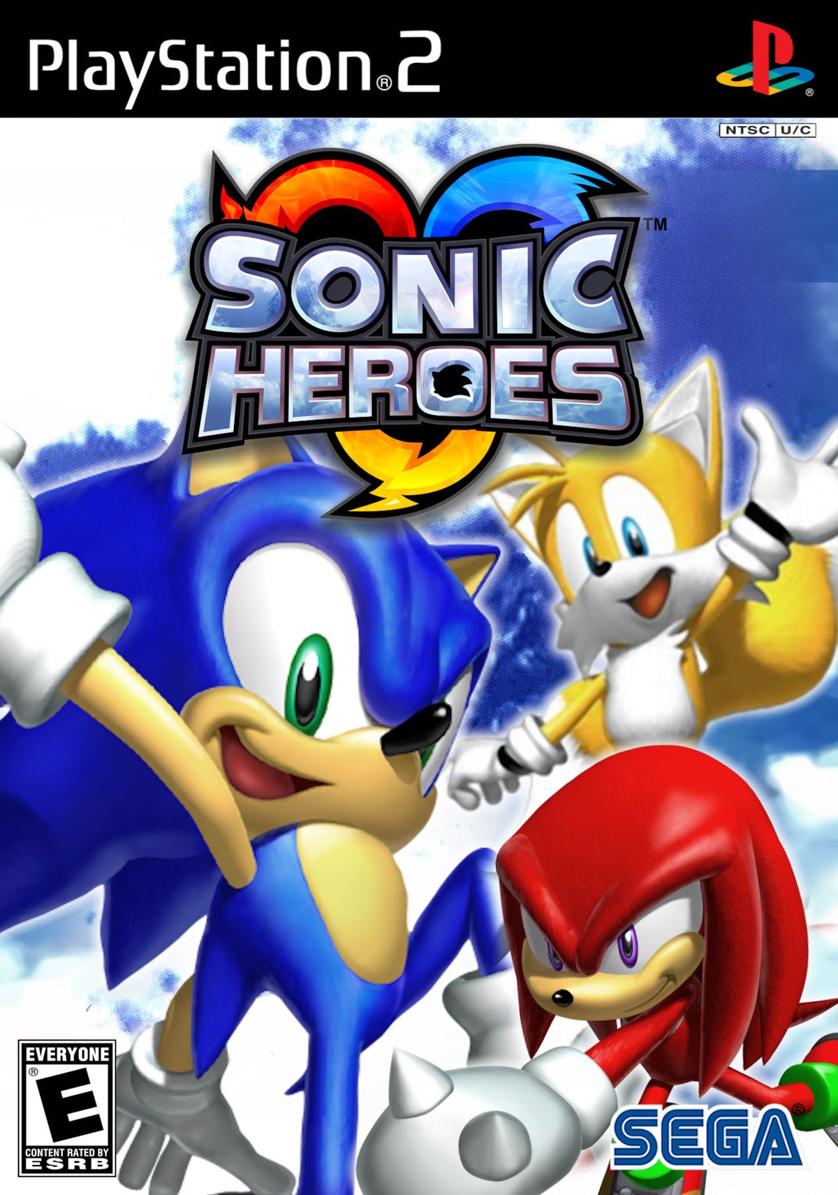 Sonic Heroes - Playstation 2 LOOSE DISC Greatest Hits