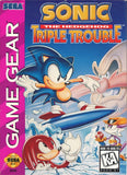 Sonic the Hedgehog: Triple Trouble - Sega Game Gear Manual and LOOSE Game