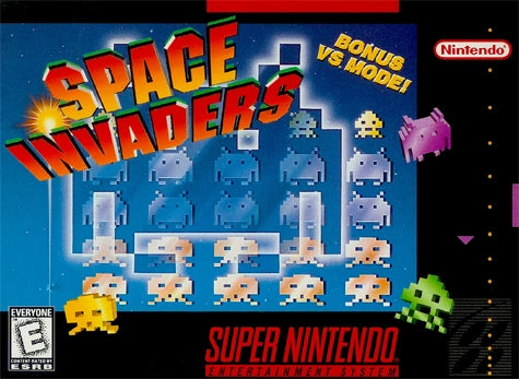 Space Invaders - Super Nintendo (W BOX BUT NO MANUAL)