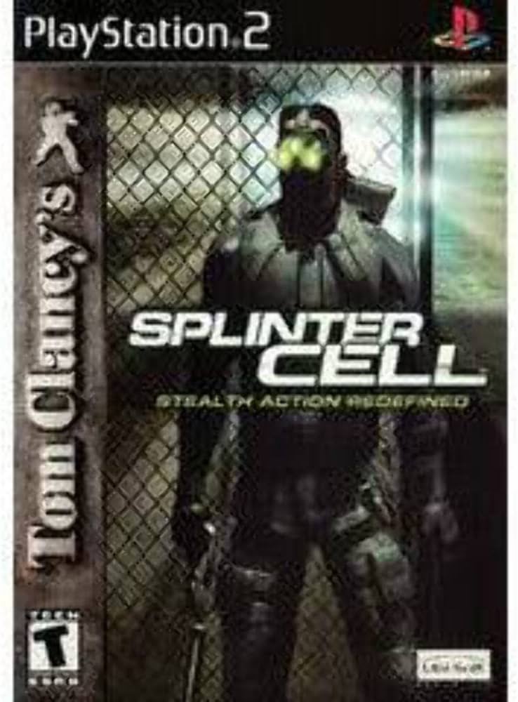 Splinter Cell - Playstation 2 NO MANUAL
