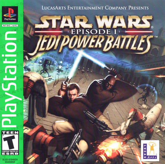 Star Wars Episode I Jedi Power Battles - Playstation GREATEST HITS