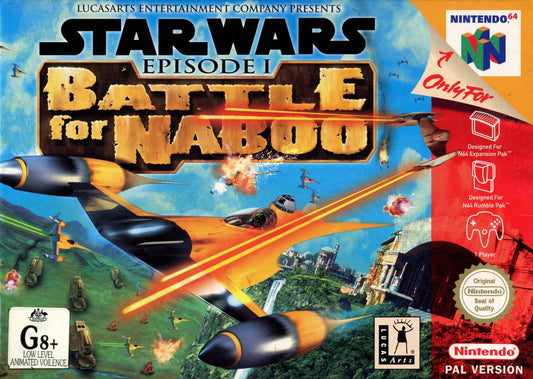 Star Wars Battle for Naboo - Nintendo 64 LOOSE CART