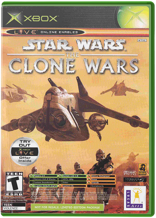 Star Wars Clone Wars - Xbox