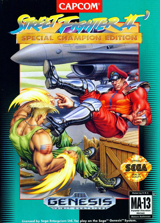 Street Fighter II Special Champion Edition - Sega Genesis CIB