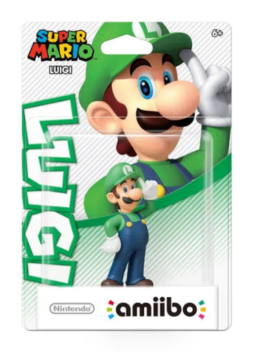 Luigi (Super Mario) Amiibo – Open Box (Bottom Opened)