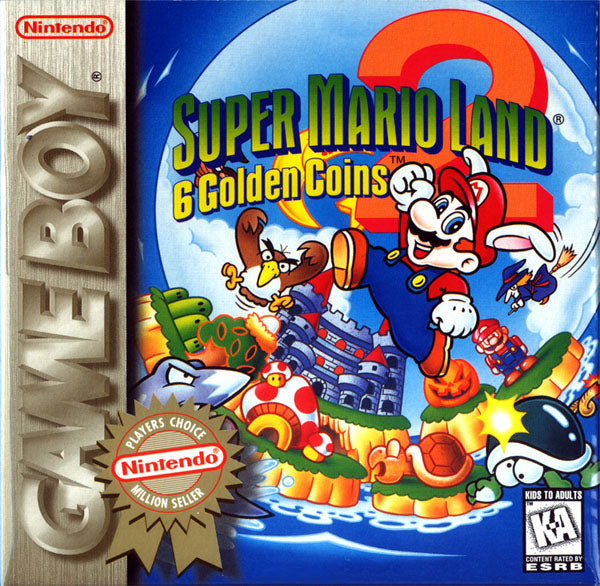Super Mario Land 2 - GameBoy LOOSE CARTRIDGE