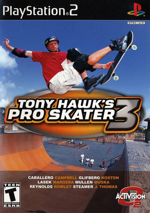 Tony Hawk's Pro Skater 3 (Sony PlayStation 2, 2002) Sin Manual Ps2 Ps 2 Play 2