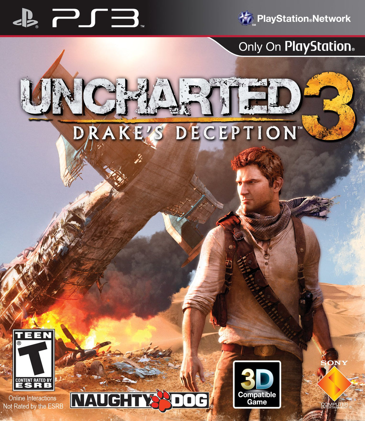 Uncharted 3: El engaño de Drake (Sony PlayStation 3, 2011) Ps3 Ps 3 Play 3