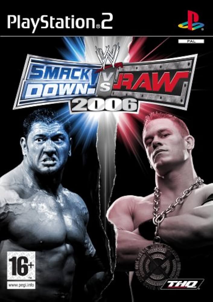 WWE Smackdown vs. Raw 2006 - Playstation 2 LOOSE DISC