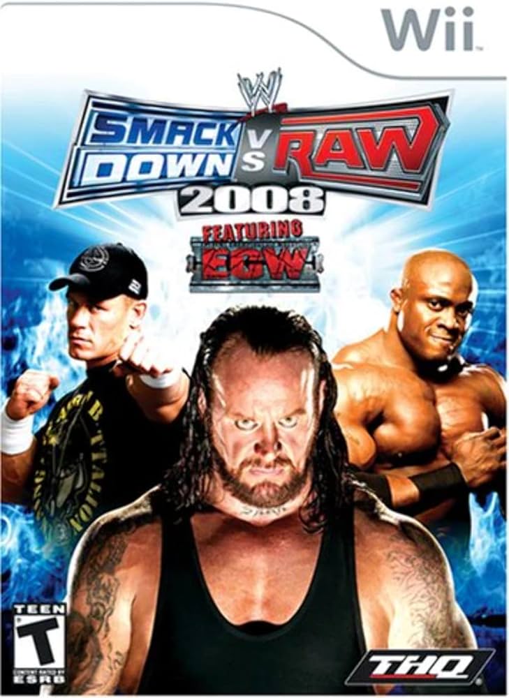 WWE Smackdown vs. Raw 2008 - Wii