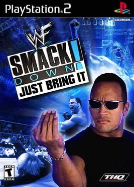 WWF Smackdown Just Bring It - Playstation 2 NO MANUAL
