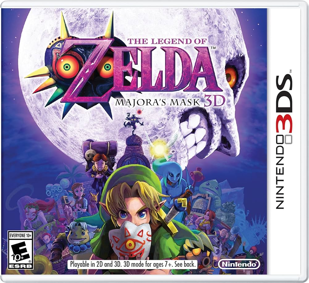 The Legend of Zelda: Majora's Mask 3D (Nintendo 3DS, 2015) 3 Ds 3 DS Envío Rápido