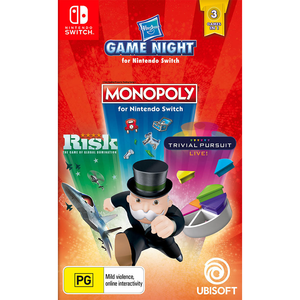 Hasbro Game Night - Nintendo Switch LOOSE CART