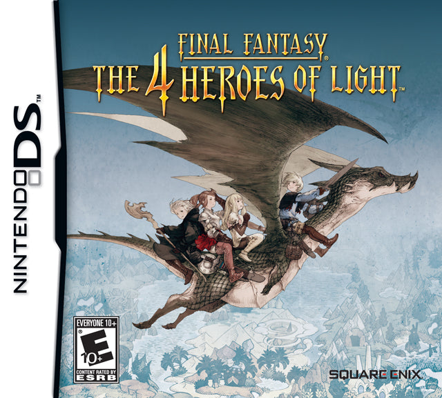 Final Fantasy: The 4 Heroes of Light - Nintendo DS NO MANUAL
