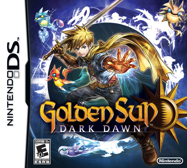 Golden Sun: Dark Dawn - Nintendo DS NO MANUAL