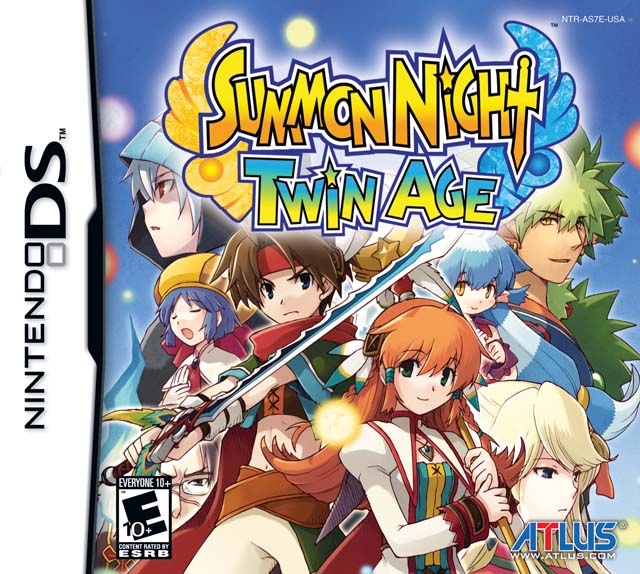 Summon Night Twin Age - Nintendo DS NO MANUAL