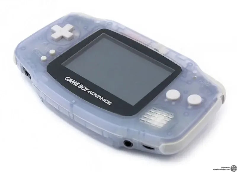 Nintendo Game Boy Advance Glacier Purple Handheld Console Tested & Working - Console Only