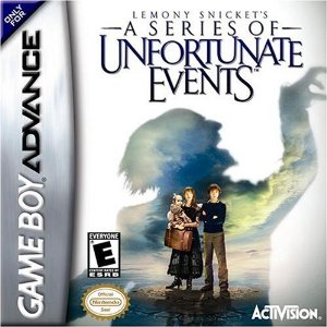 Lemony Snicket's A Series of Unfortunate Events - GameBoy Advance LOOSE CART W MANUAL