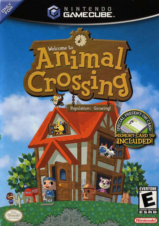 Animal Crossing (Nintendo GameCube, 2002) juego cubo barco rápido