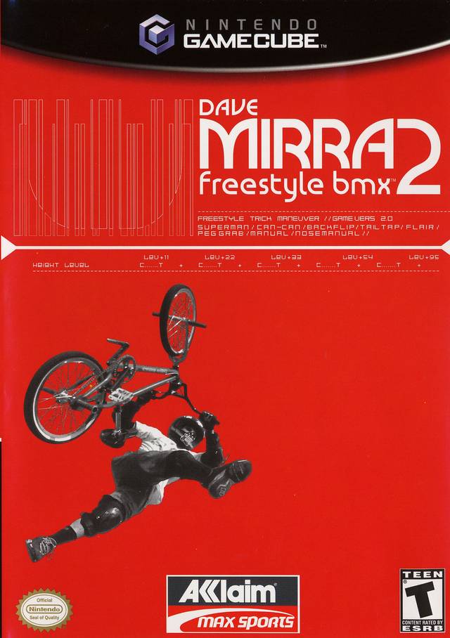 Dave Mirra Freestyle BMX 2 - Gamecube LOOSE DISC