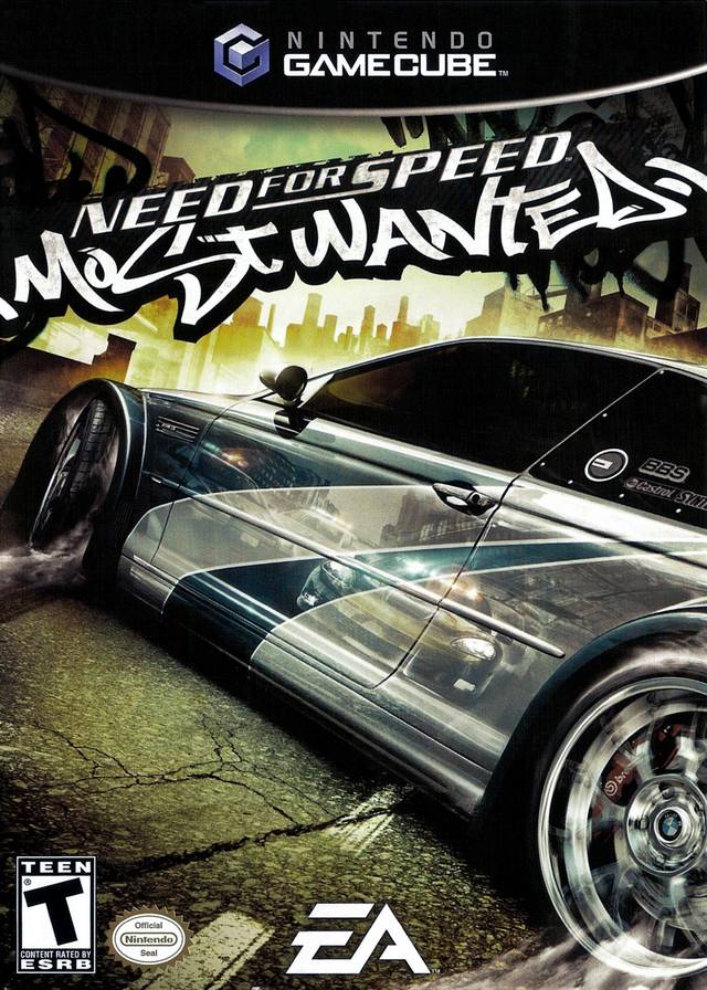 Need for Speed Most Wanted - Gamecube Players Choice Art Damage