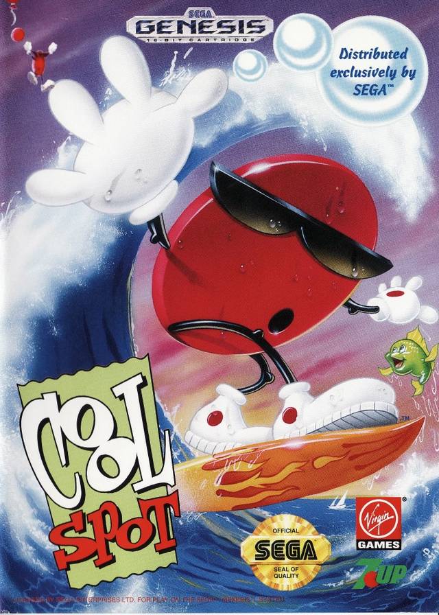 Cool Spot – Sega Genesis (No Manual)