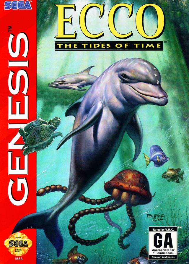 Ecco The Tides of Time - Sega Genesis CIB