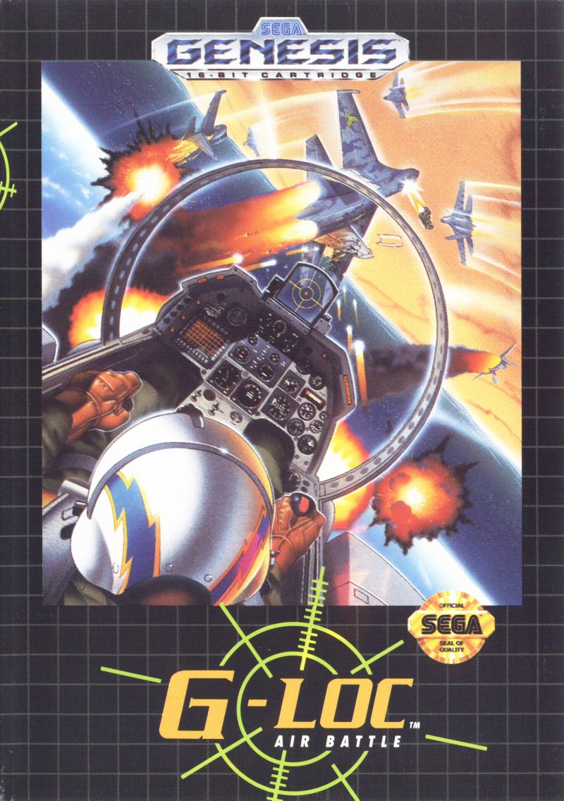 G-LOC Air Battle – Sega Genesis (Game & Box Only)