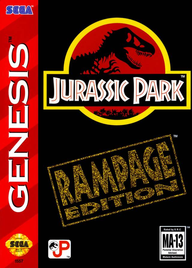 Jurassic Park: Rampage Edition – Sega Genesis (Loose Cartridge)