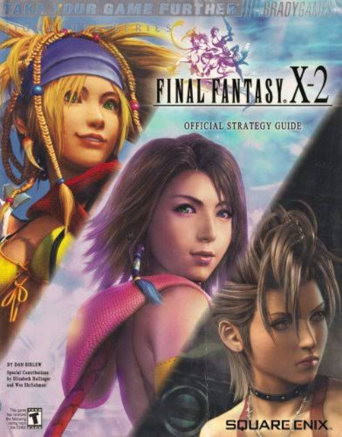 Final Fantasy X-2 Official Strategy Guide – BradyGames – Includes Poster – Pre-Owned