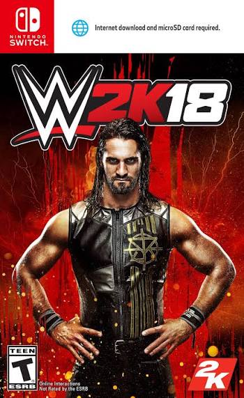 WWE 2K18 - Nintendo Switch LOOSE CART
