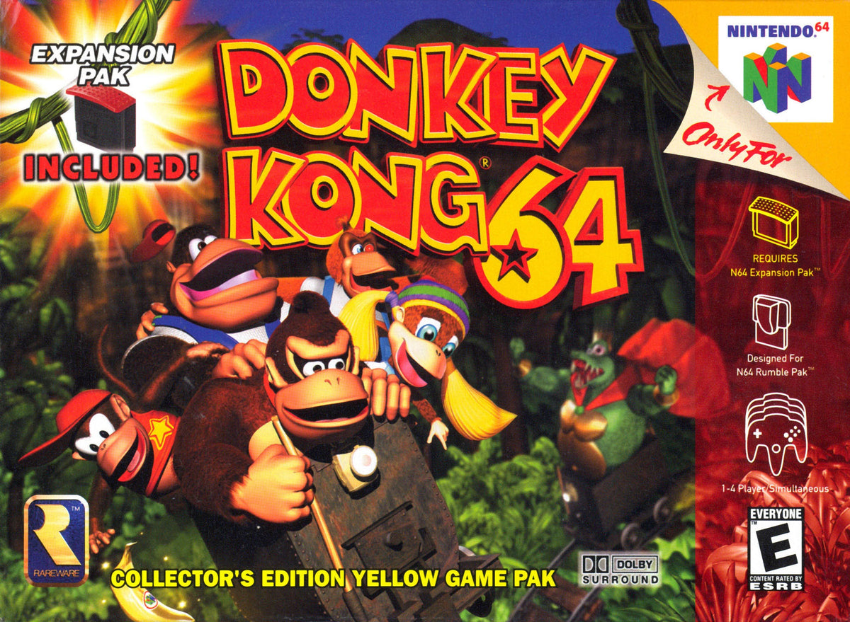 Donkey Kong 64 - Nintendo 64 LOOSE CART