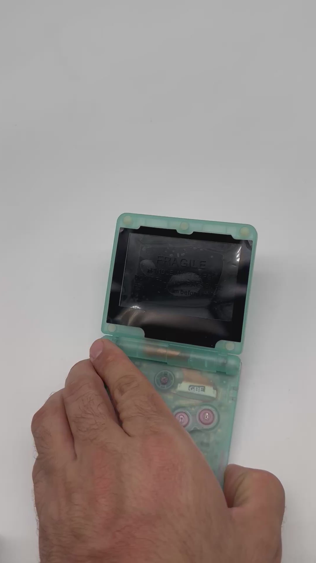 🎮 Custom Game Boy Advance SP Consoles – IPS Screen Mods 🎮