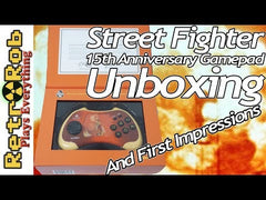 The Street Fighter 15th Anniversary Edition controllers - Playstation 2