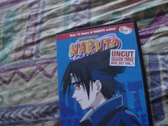 Naruto Uncut Season 3 Vol. 1 DVD Box Set (6-Disc Set) – Pre-Owned