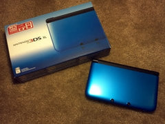 Nintendo 3DS XL – Blue + Black (Tested, Read Description)