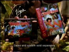 Jungle Book - Sega Game Gear LOOSE CART AND MANUAL