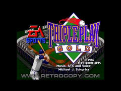 Triple Play Gold - Sega Genesis NO MANUAL