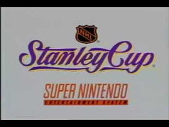 NHL Stanley Cup - Super Nintendo BOX AND GAME