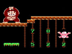 Donkey Kong Jr Math - NES LOOSE CART