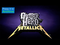 Guitar Hero: Metallica - Playstation 3 NO MANUAL