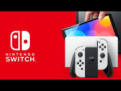 Nintendo Switch OLED with Blue and Red Joy-Con Nintendo Switch - Nintendo Switch