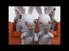 Rayman Raving Rabbids - WII NO MANUAL