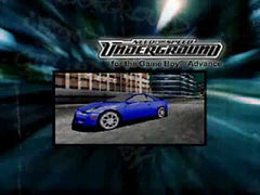 Need for Speed Underground - GameBoy Advance LOOSE CART