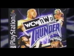 WCW nWo Thunder - Playstation NO MANUAL