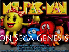 Ms. Pac-Man - Sega Genesis NO MANUAL