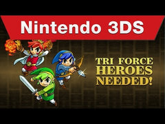 Zelda Tri Force Heroes - Nintendo 3DS LOOSE CART