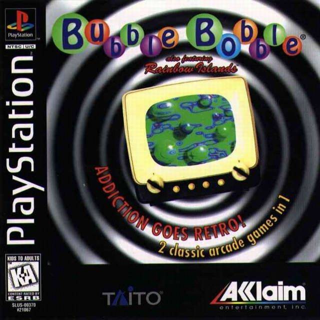 Bubble Bobble Featuring Rainbow Islands - Playstation LOOSE DISC